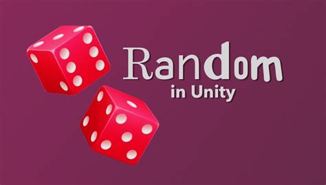 How to use random values in Unity (with examples).